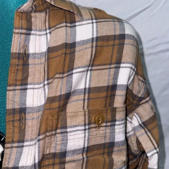 Uniqlo Multicolor Plaid Button-Up Shirt | Sz XXS - Picture 3 of 7